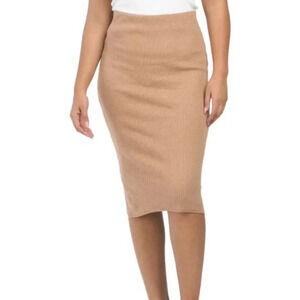 Ribbed Sweater Skirt